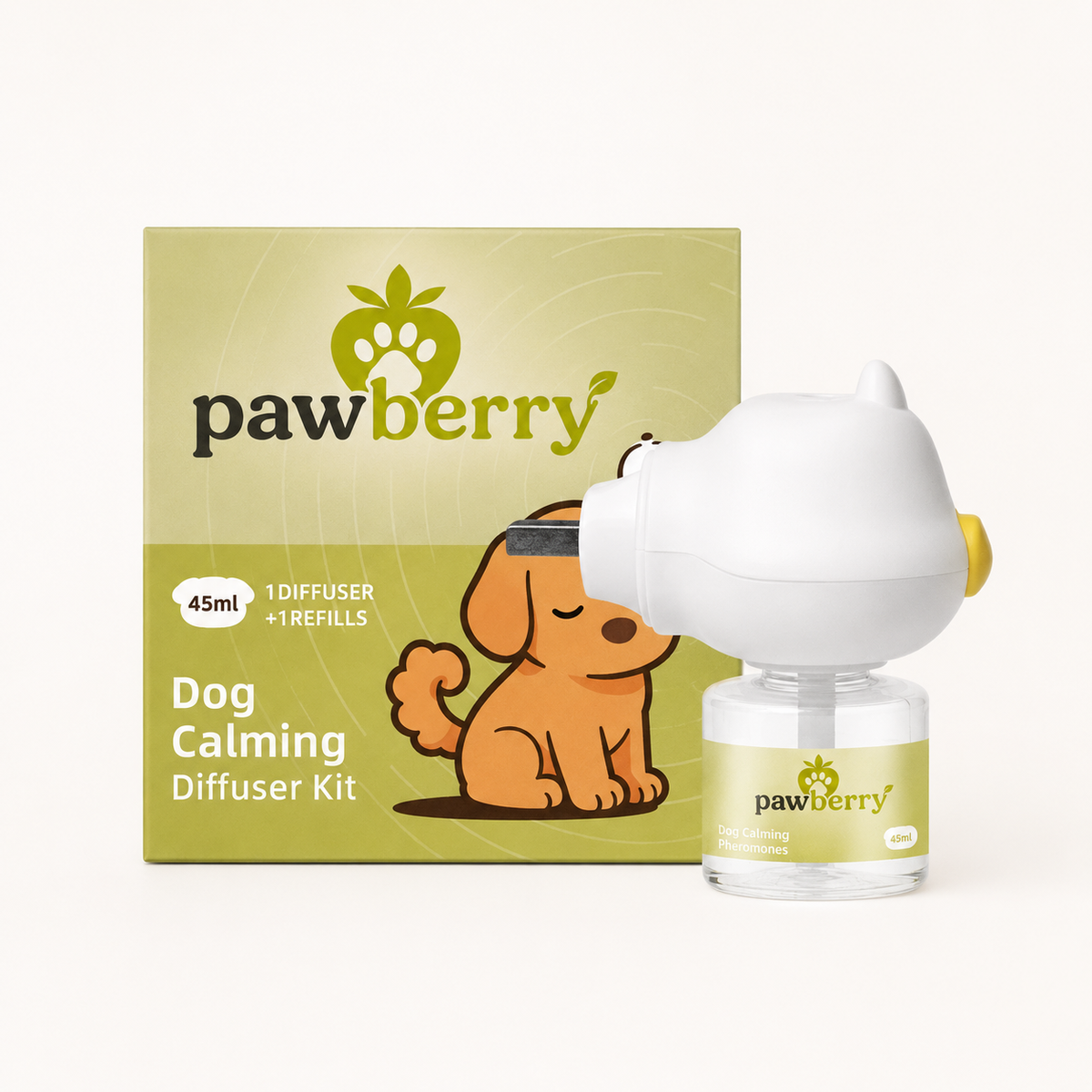 Pawberry Lugnande Doftavgivare för Hund