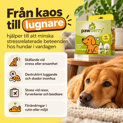 Pawberry Lugnande Doftavgivare för Hund